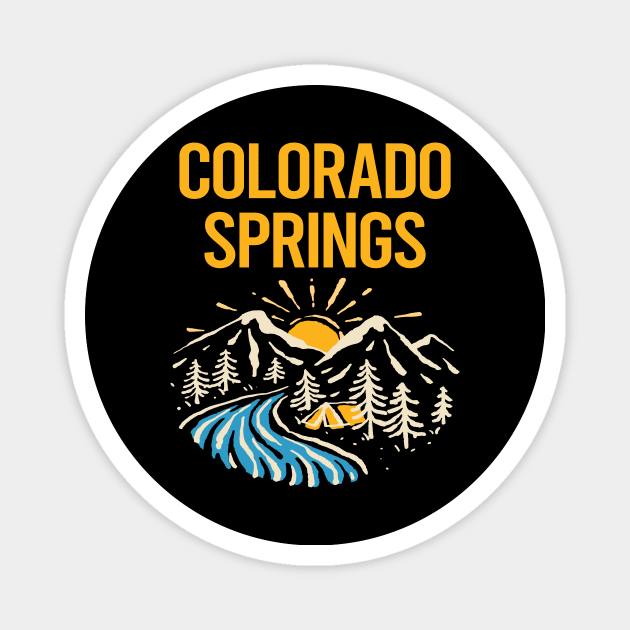 Nature Landscape Colorado Springs Magnet by rosenbaumquinton52